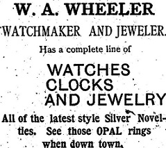 Wheeler, William A.
